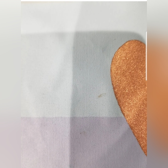 Lot of 4 Thro By Marlo Lorenz Tote Bags Blue/Gold Heart&Pink Donut Patterns - Picture 4 of 7